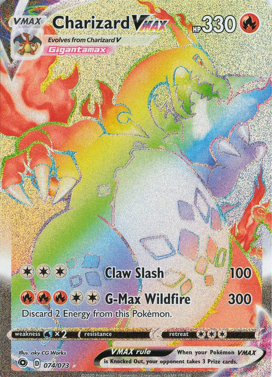 Charizard VMAX (Rainbow Secret) - Champion's Path 074/073