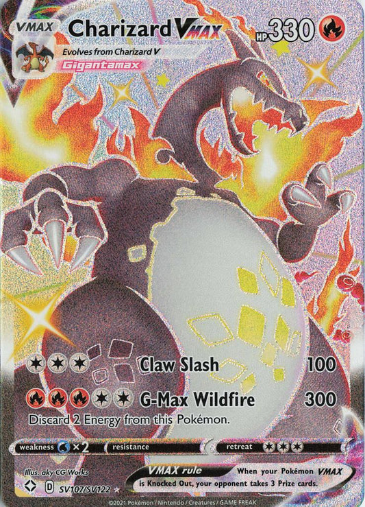 Charizard VMAX (Shiny) - Shining Fates SV107/SV122