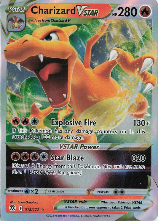 Charizard VSTAR - Brilliant Stars 018/172