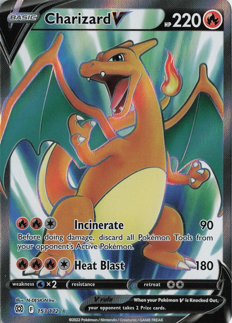 Charizard V (Full Art) - Brilliant Stars 153/172