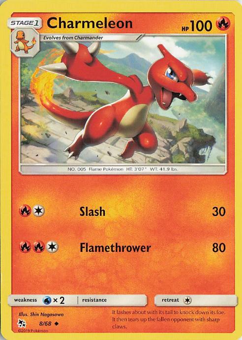 Charmeleon - Hidden Fates 008/068