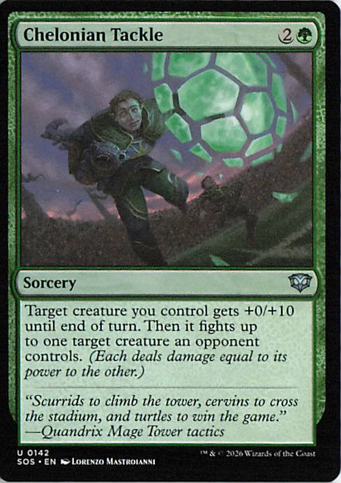 Chelonian Tackle - SOS 0142