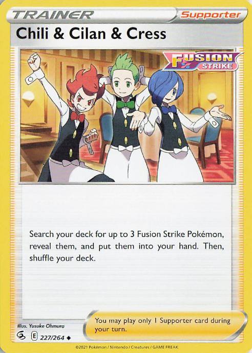 Chili & Cilan & Cress - Fusion Strike 227/264
