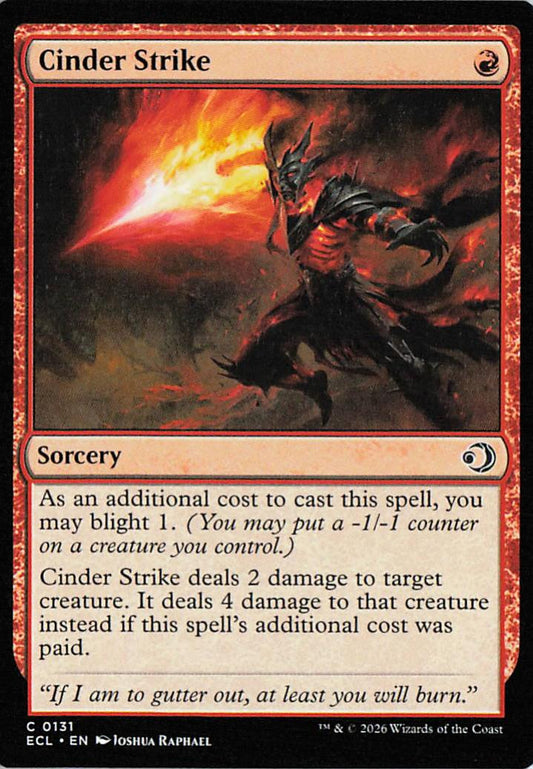 Cinder Strike - ECL 0131