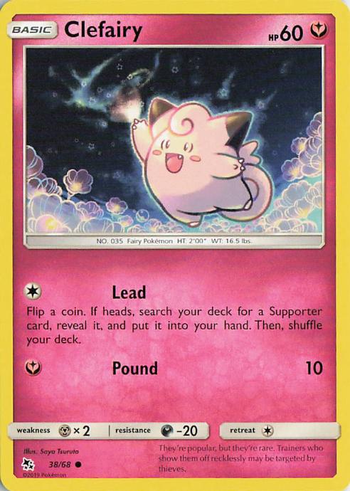 Clefairy - Hidden Fates 038/068