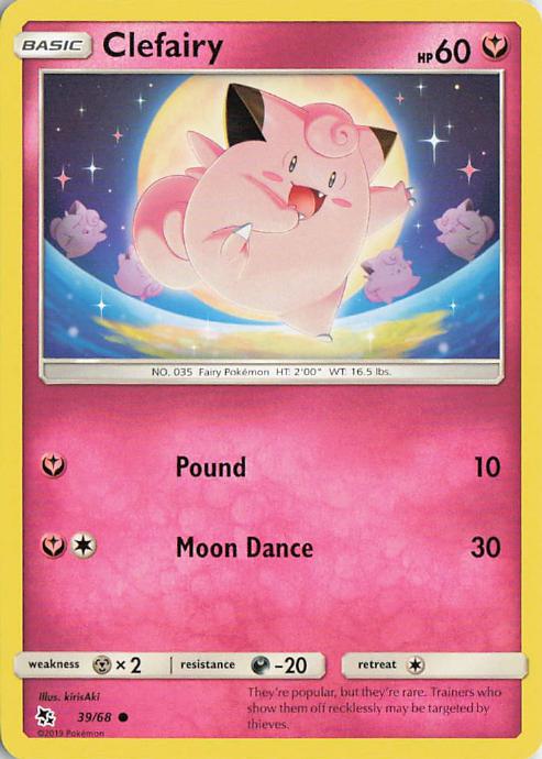Clefairy - Hidden Fates 039/068