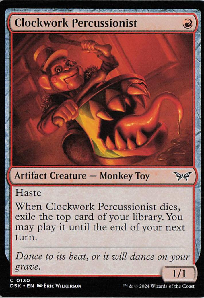Clockwork Percussionist - DSK 0130