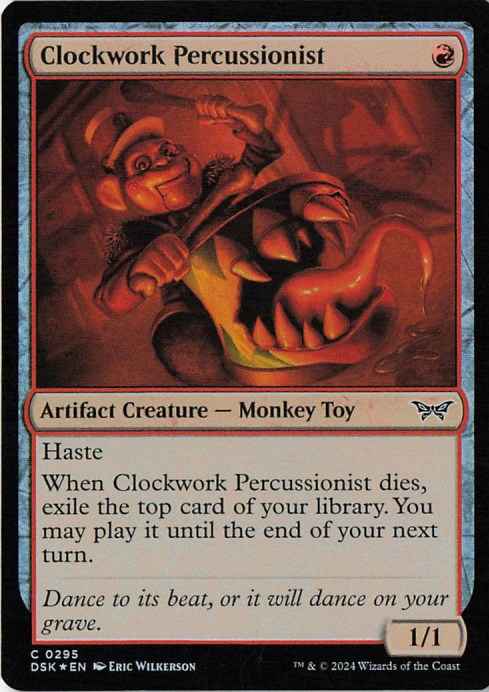 Clockwork Precussionist (holo)