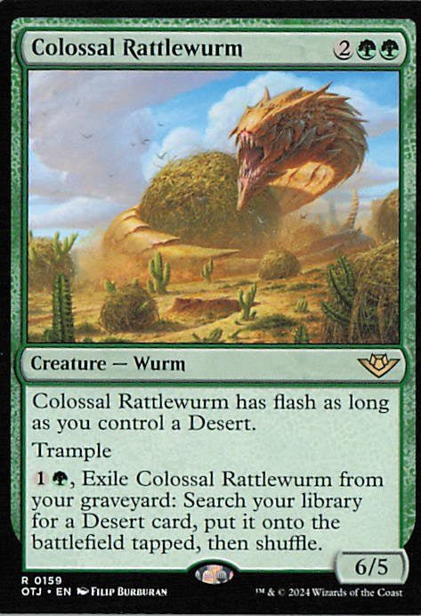 Colossal Rattlewurm - OTJ 0159