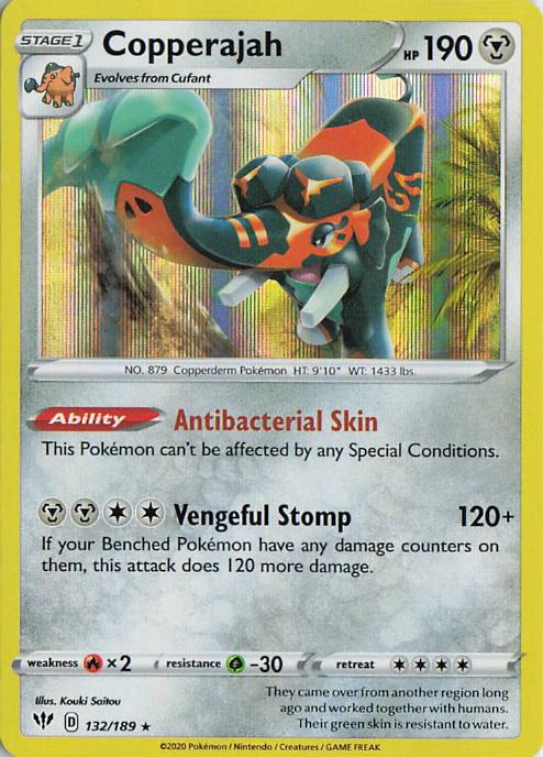 Copperajah - Darkness Ablaze 132/189 (Holo)