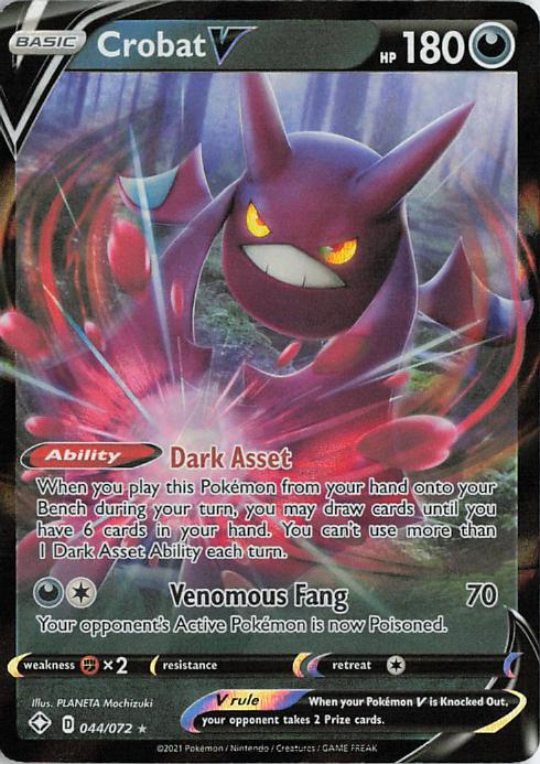 Crobat V - Shining Fates 044/072