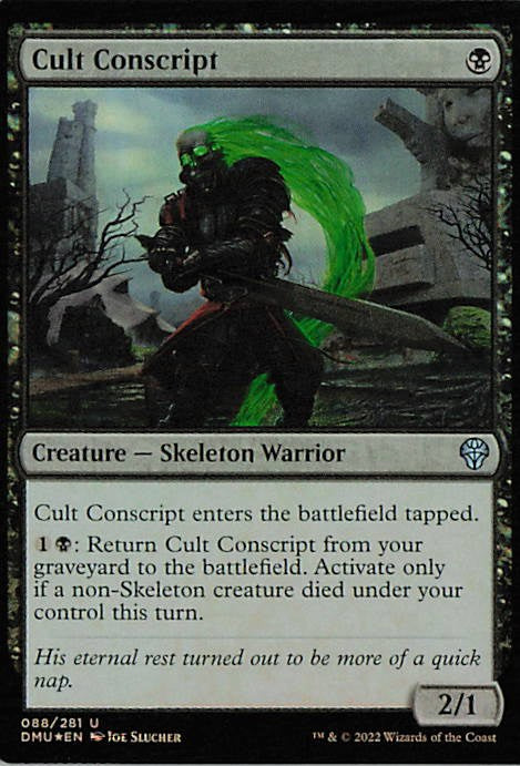 Cult Conscript - DMU 0088
