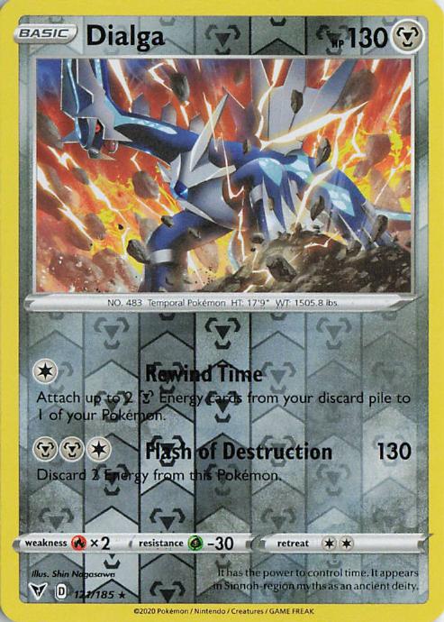 Dialga - Vivid Voltage 121/185 (Reverse Holo)