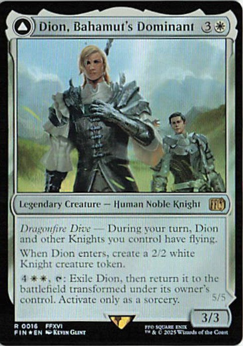 Dion, Bahamut's Dominant (Holo) FIN-0016
