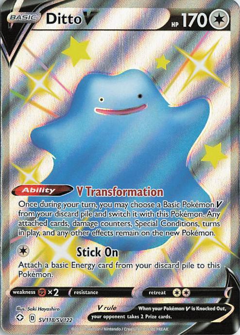 Ditto V - Shining Fates SV118/SV122