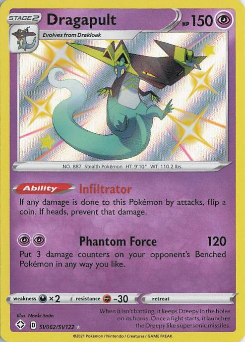 Dragapult - Shining Fates SV062/SV122