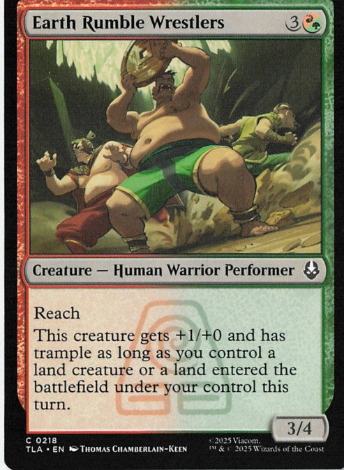 Earth Rumble Wrestlers