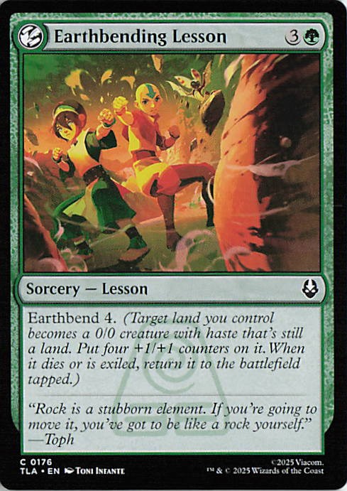 Earthbending Lesson - TLA 0176