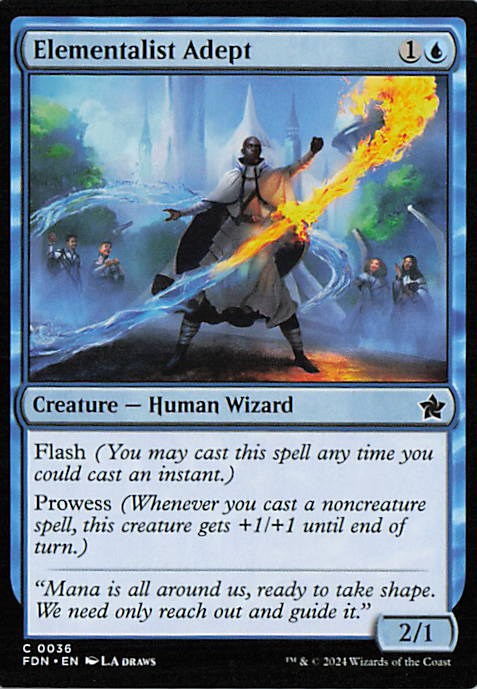 Elementalist Adept - FDN 0036