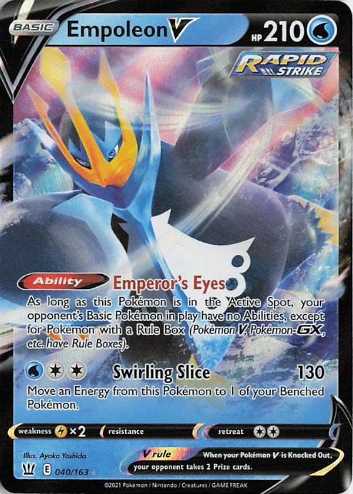 Empoleon V - Battle Styles 040/163