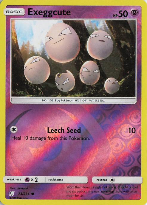 Exeggcute - Unified Minds 073/236 (Reverse Holo)