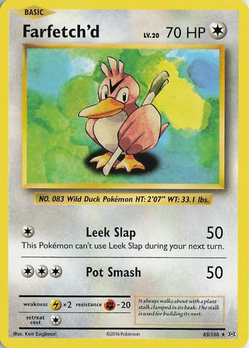 Farfetch'd 68/108 Evolutions
