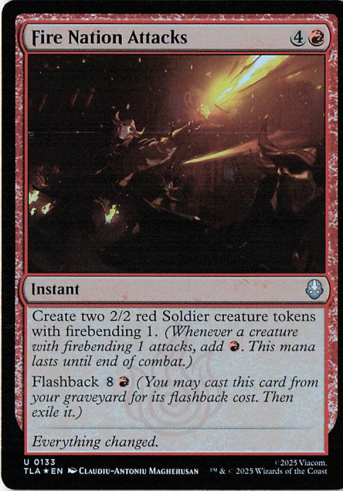 Fire Nation Attacks (holo)