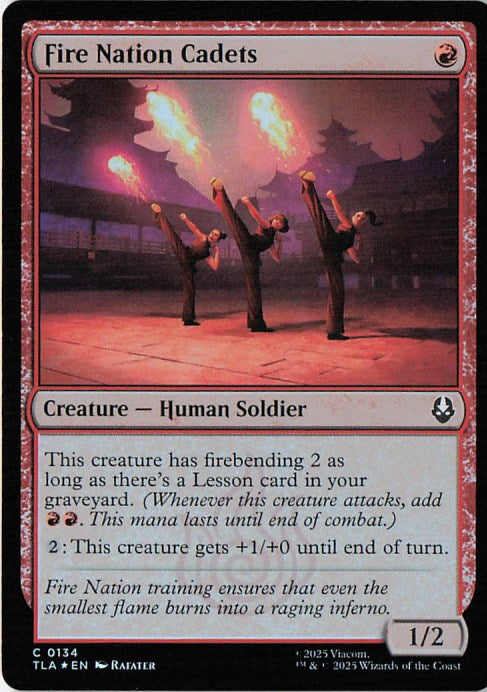 Fire Nation Cadets (holo)