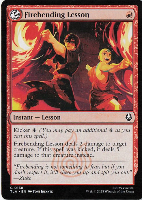 Firebending Lesson