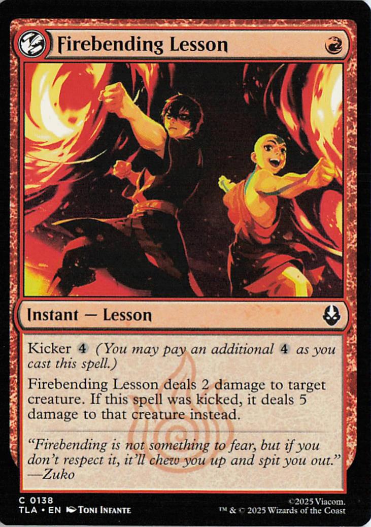 Firebending Lesson - TLA 0138