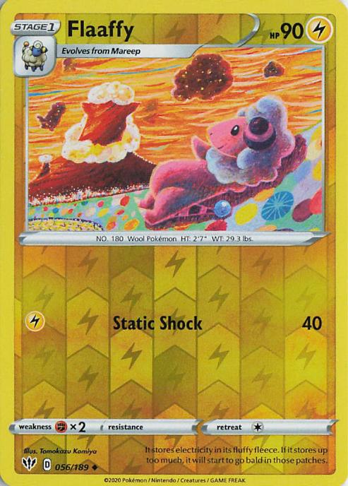 Flaaffy - Darkness Ablaze 056/189 (Reverse Holo)