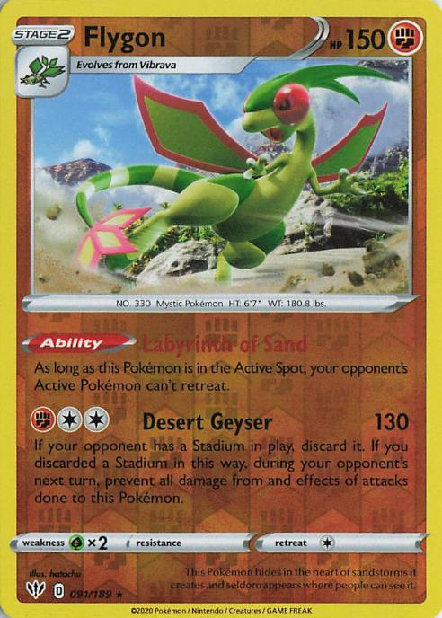 Flygon - Darkness Ablaze 091/189 (Holo)