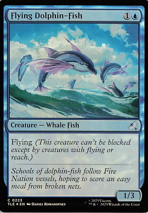 Flying Dolphin-Fish - TLE 0223