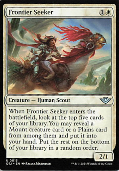 Frontier Seeker - OTJ 0013