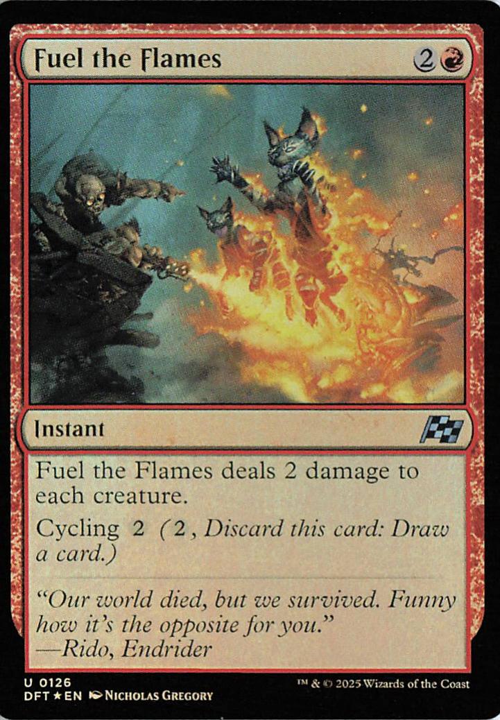Fuel the Flames - DFT 0126 (Foil)