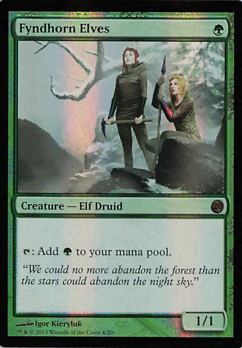 Fyndhorn Elves