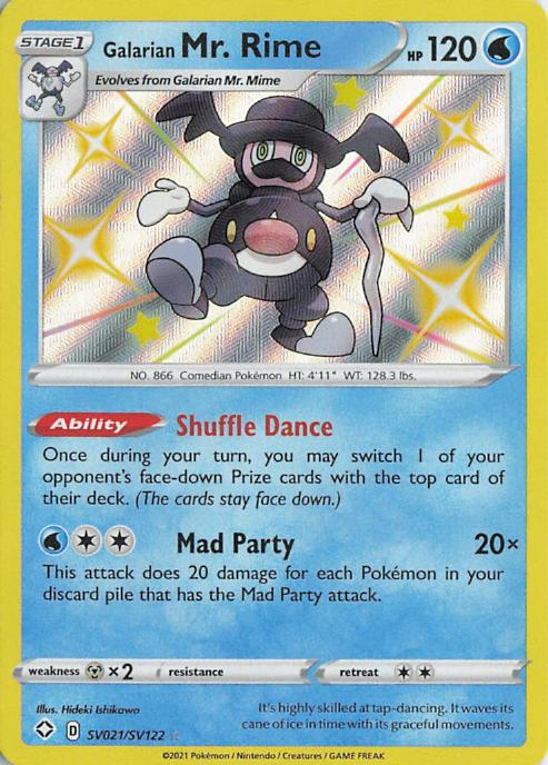 Galarian Mr. Rime - Shining Fates SV021/SV122