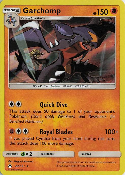 Garchomp 62-131