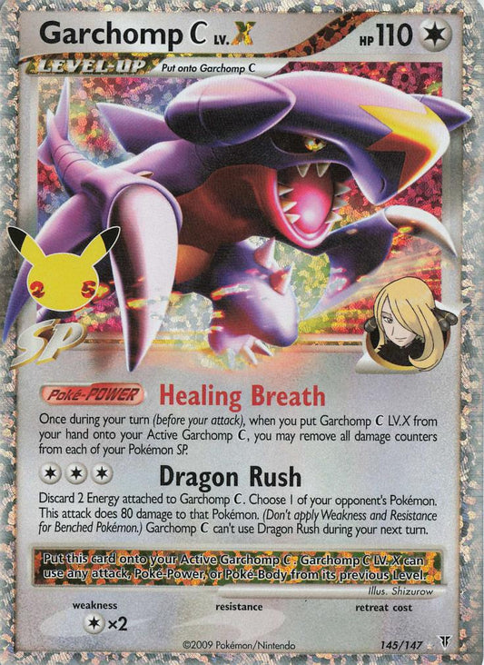 Garchomp C LV.X - Celebrations: Classic Collection 145/147