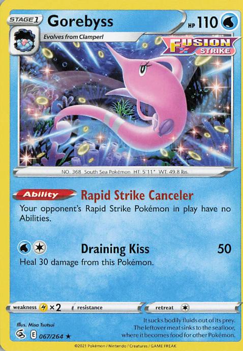 Gorebyss - Fusion Strike 067/264 (Holo)