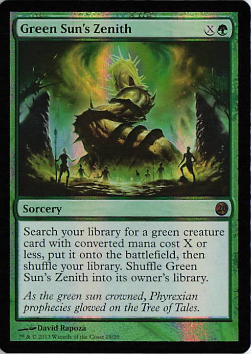 Green Sun's Zenith