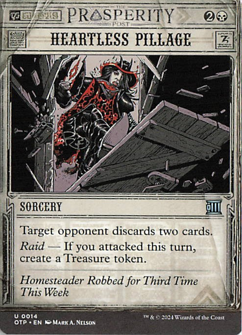 Heartless Pillage - OTP 0014