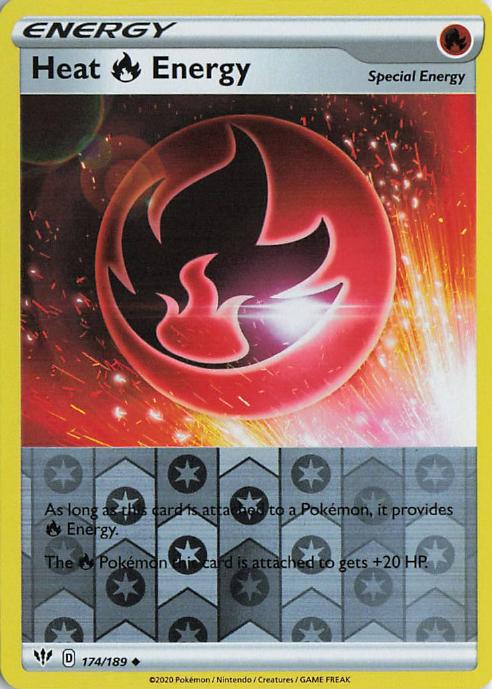 Heat Energy - Darkness Ablaze 174/189 (Reverse Holo)