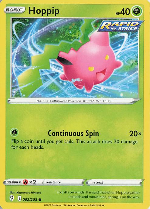 Hoppip - Evolving Skies 002/203