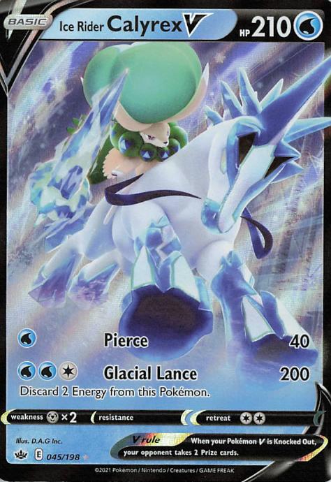 Ice Rider Calyrex V 045