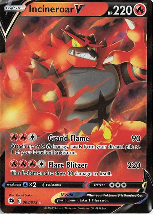 Incineroar V 008-073
