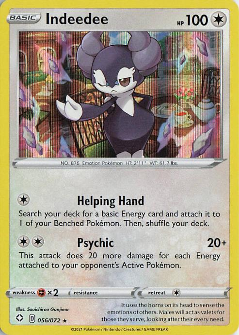 Indeedee - Shining Fates 056/072 (Holo)