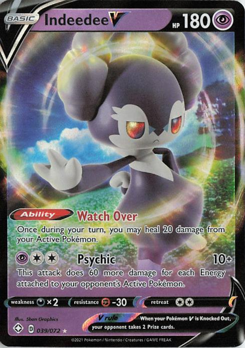 Indeedee V - Shining Fates 039/072