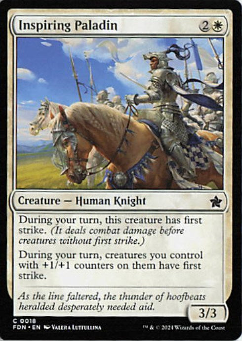 Inspiring Paladin - FDN 0018