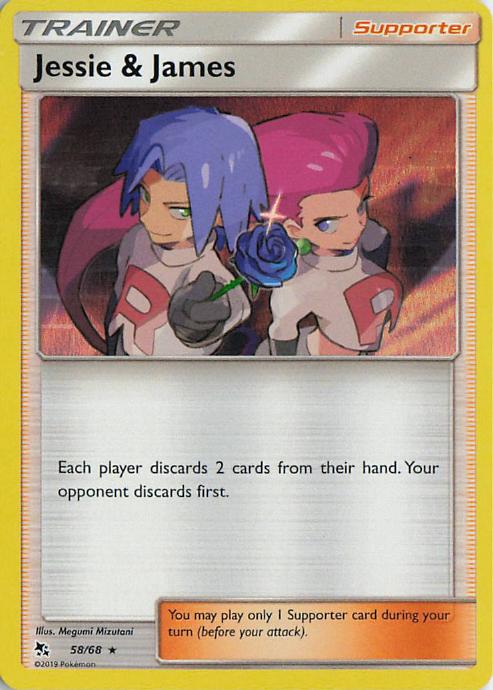 Jessie & James - Hidden Fates 058/068 (Holo)
